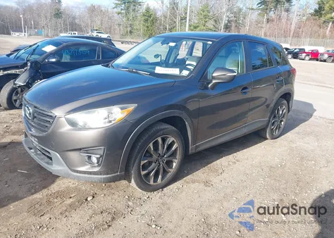 2016 Mazda Cx-5 Grand Touring z USA, uszkodzony, nr VIN JM3KE4DY1G0741616